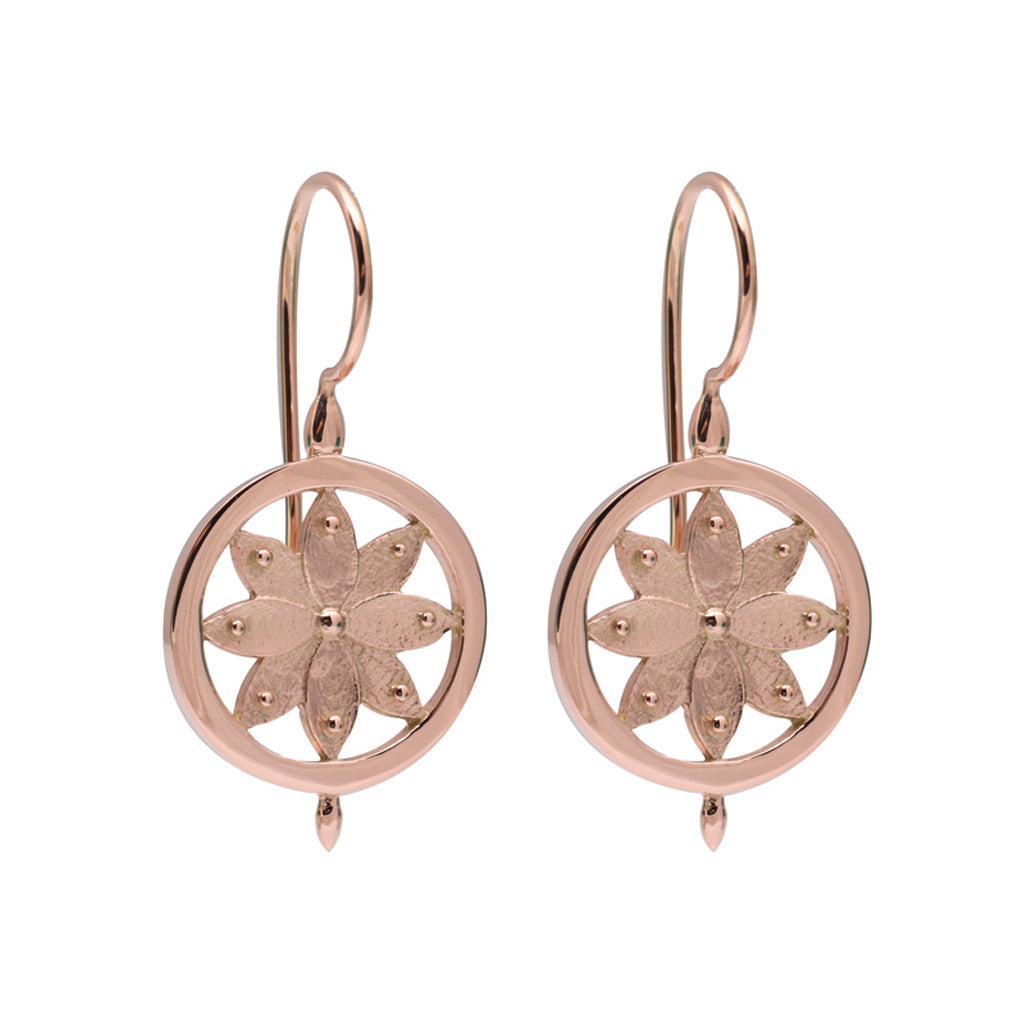 Links of london store rose gold earrings